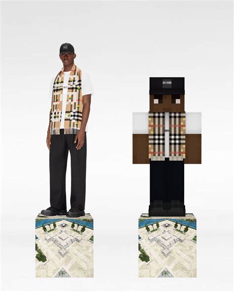 burberry x minecraft|burberry x pop ups.